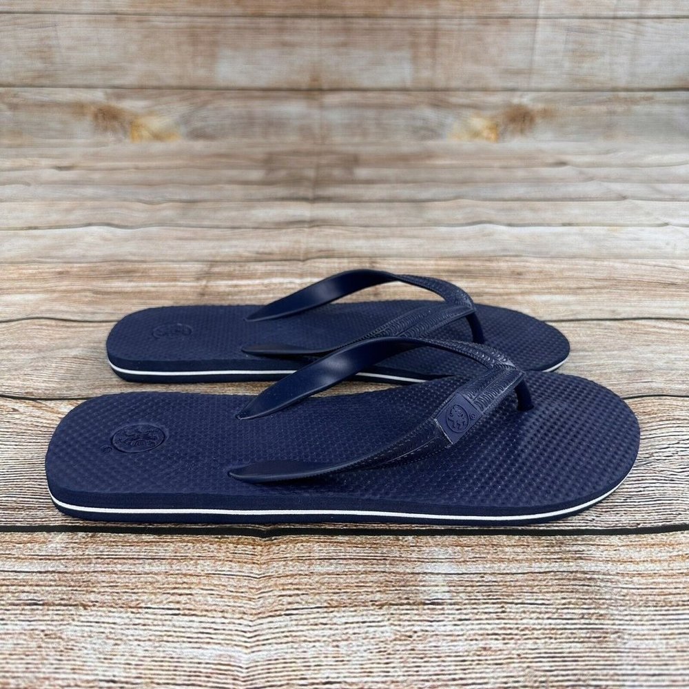 Express Flip Flops Men Size 11 Blue Open Toe Slip On Thong Sandals - NEW